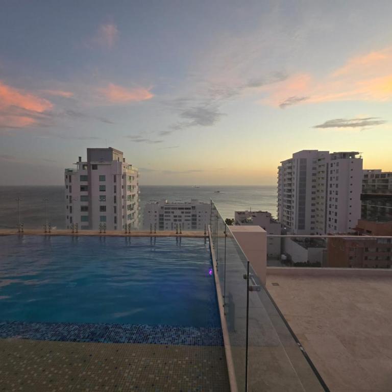 Edificio Caribe Palma, Cabo Tortuga, Santa Marta - Apartamento de 1 dormitorio con balcón y vistas al mar - 27