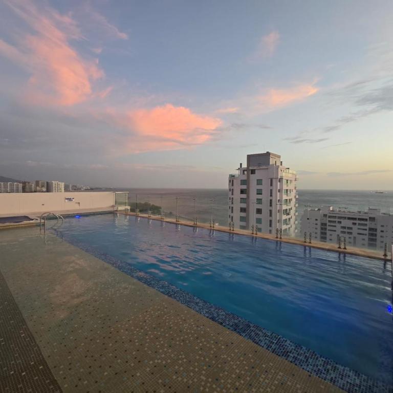 Edificio Caribe Palma, Cabo Tortuga, Santa Marta - Apartamento de 1 dormitorio con balcón y vistas al mar - 25