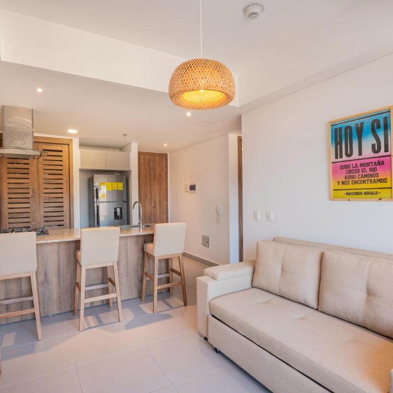 RODADERO EXCLUSIVO - 2hab Suite a METROS DEL MAR - Apartamento de 2 dormitorios con vistas a la montaña - 1