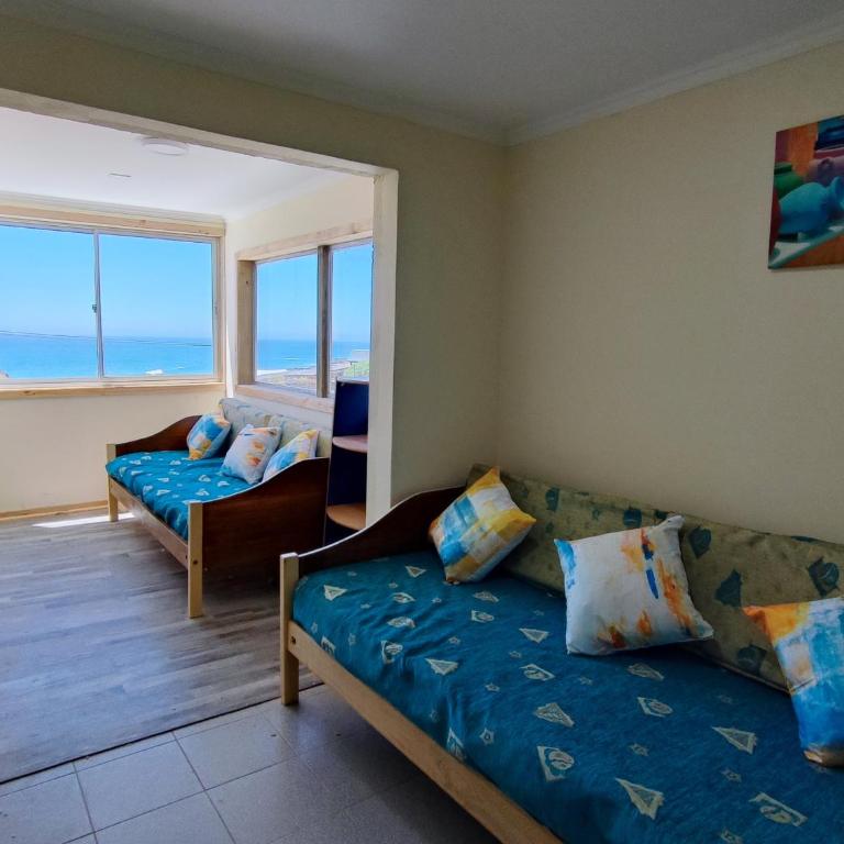 Cabañas Vuelo de Gaviotas - Two-Bedroom Apartment with Terrace and Sea View - 1