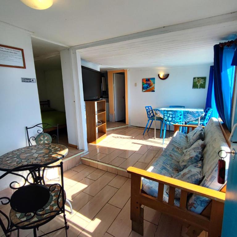 Cabañas Vuelo de Gaviotas - One-Bedroom Apartment with Sea View - 3
