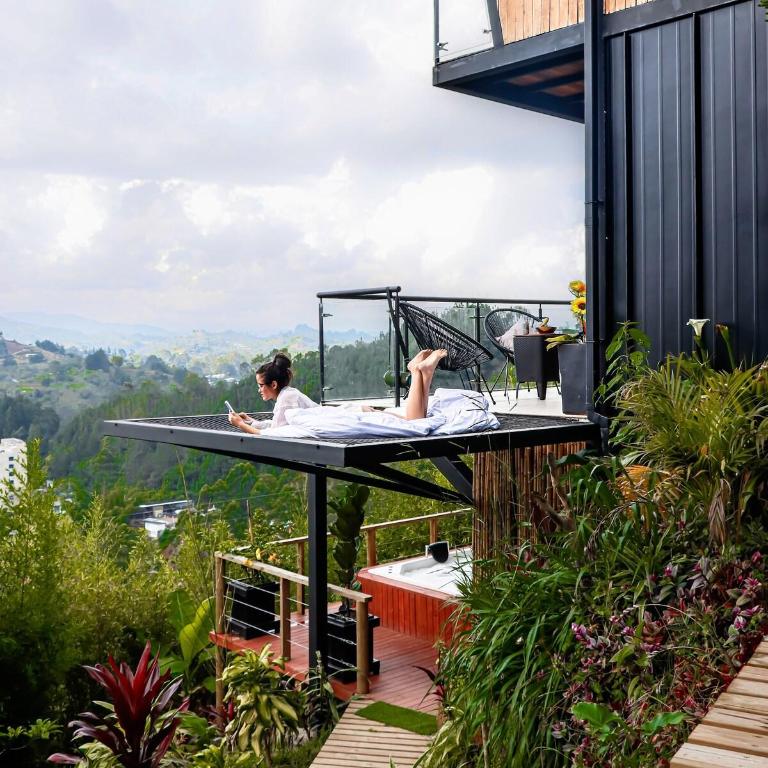 Cabaña con jacuzzi y vista al embalse - Ocasia - One-Bedroom Apartment - 2