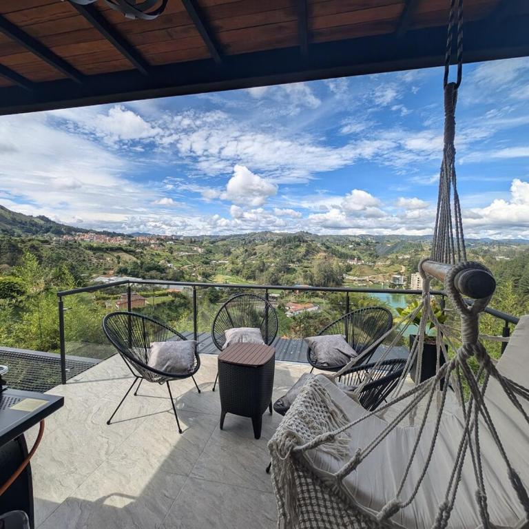 Cabaña con jacuzzi y vista al embalse - Ocasia - One-Bedroom Apartment - 3