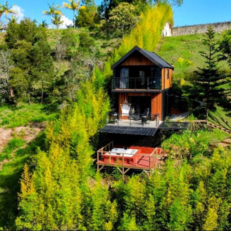 Cabaña con jacuzzi y vista al embalse - Ocasia - One-Bedroom Apartment - 6