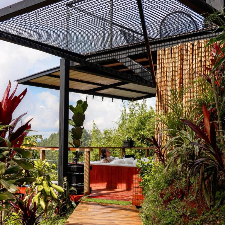 Cabaña con jacuzzi y vista al embalse - Ocasia - One-Bedroom Apartment - 18