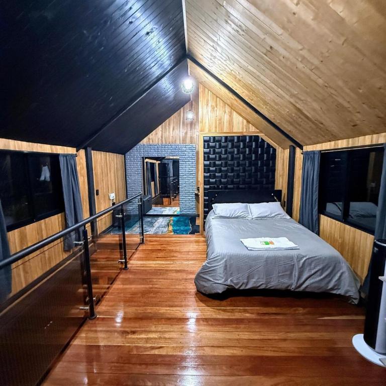 Cabaña con jacuzzi y vista al embalse - Ocasia - One-Bedroom Apartment - 32