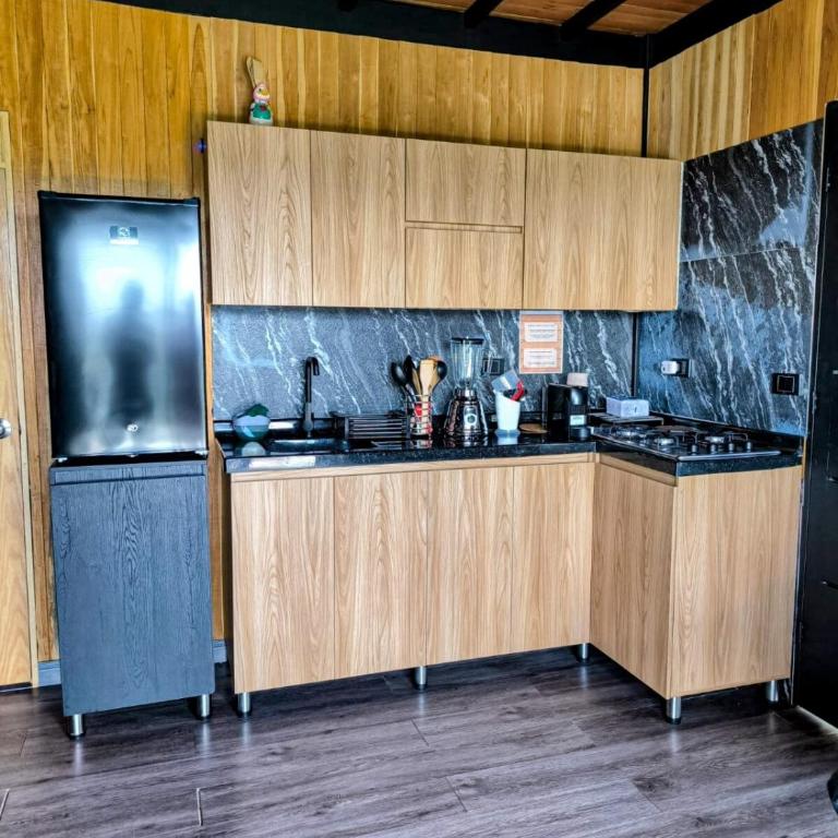 Cabaña con jacuzzi y vista al embalse - Ocasia - One-Bedroom Apartment - 37