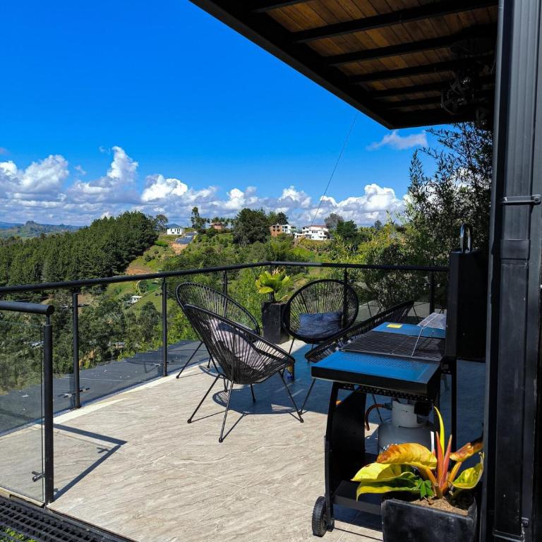 Cabaña con jacuzzi y vista al embalse - Ocasia - One-Bedroom Apartment - 38