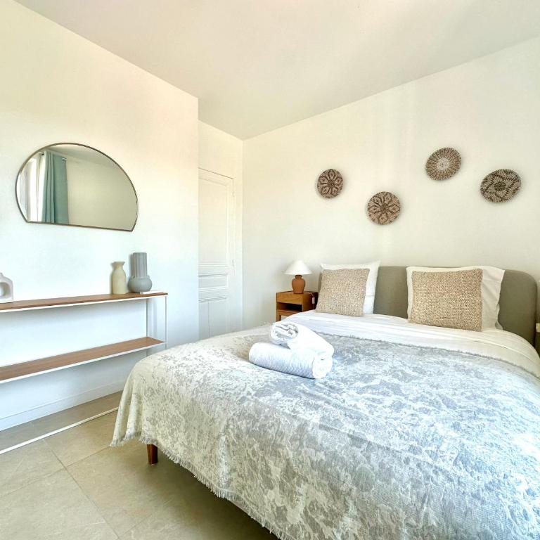 Superbe 3 pieces - 6 pers - Clim - Jardin - Apercu mer - Apartamento de 2 dormitorios - 12