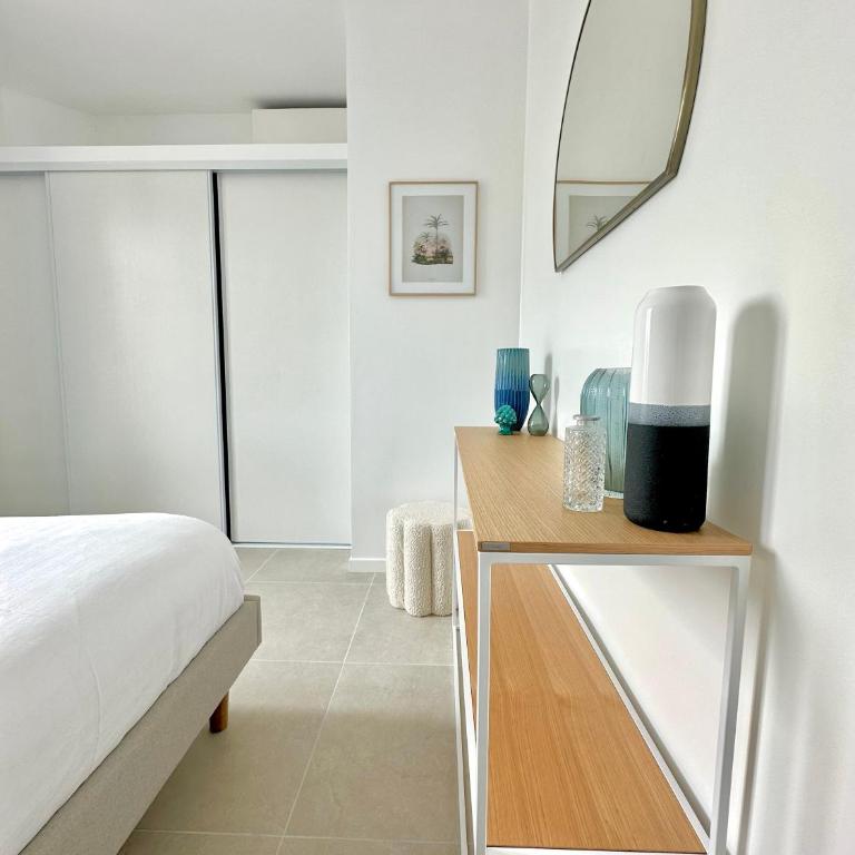 Superbe 3 pieces - 6 pers - Clim - Jardin - Apercu mer - Apartamento de 2 dormitorios - 13