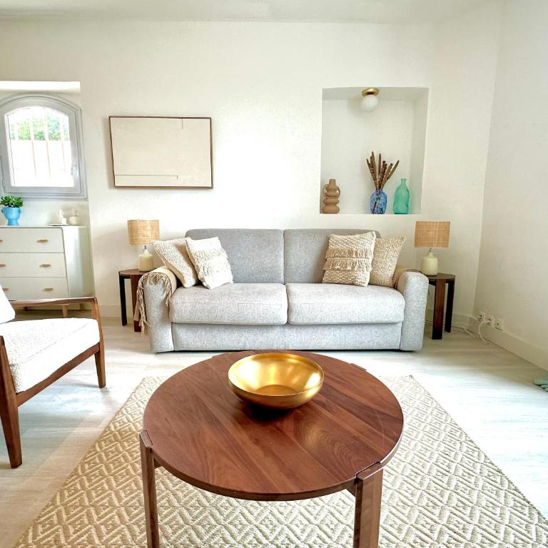 Superbe 3 pieces - 6 pers - Clim - Jardin - Apercu mer - Apartamento de 2 dormitorios - 19
