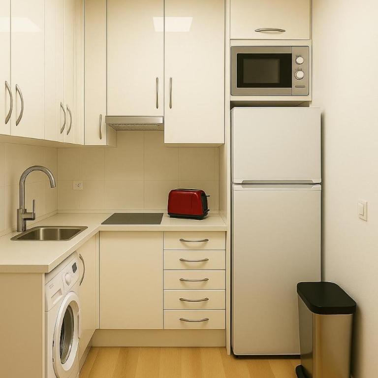 Cómodo y tranquilo a 2 minutos del metro - Two-Bedroom Deluxe Apartment - 7