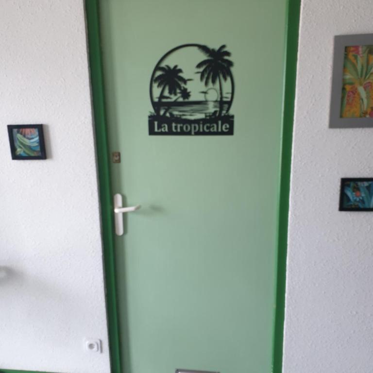 La Tropicale, studio climatisé avec parking, Proche Cité médiévale - Apartment mit 1 Schlafzimmer - 17