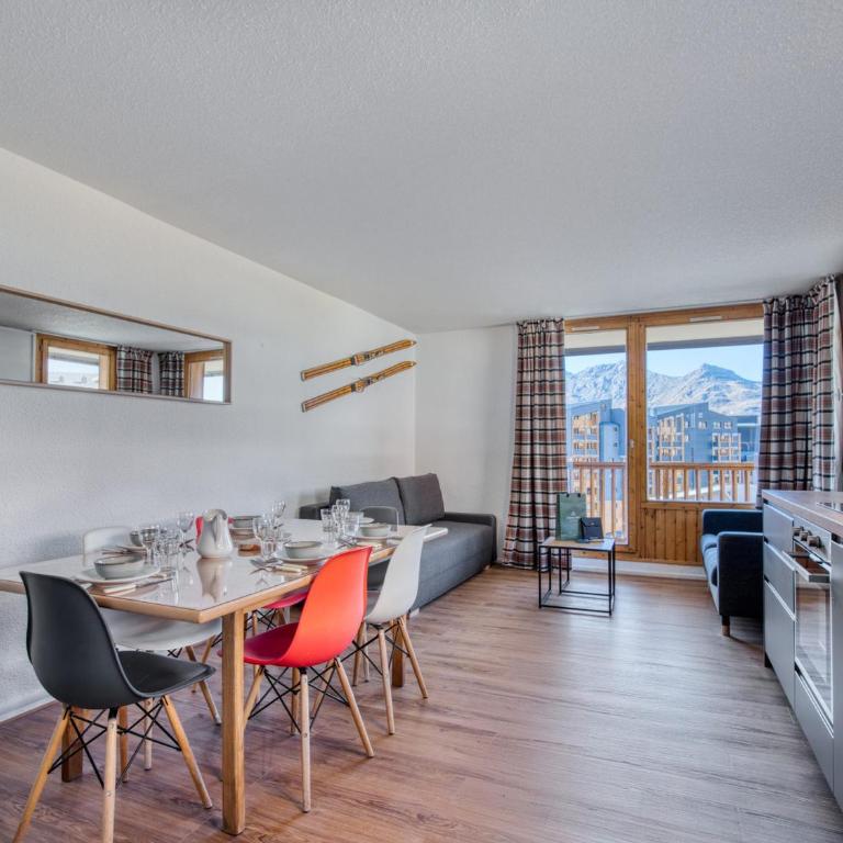 Val Thorens - Appart rénové, 6 pers, accès pistes, parking, wifi - FR-1-640-78 - Appartement - 1