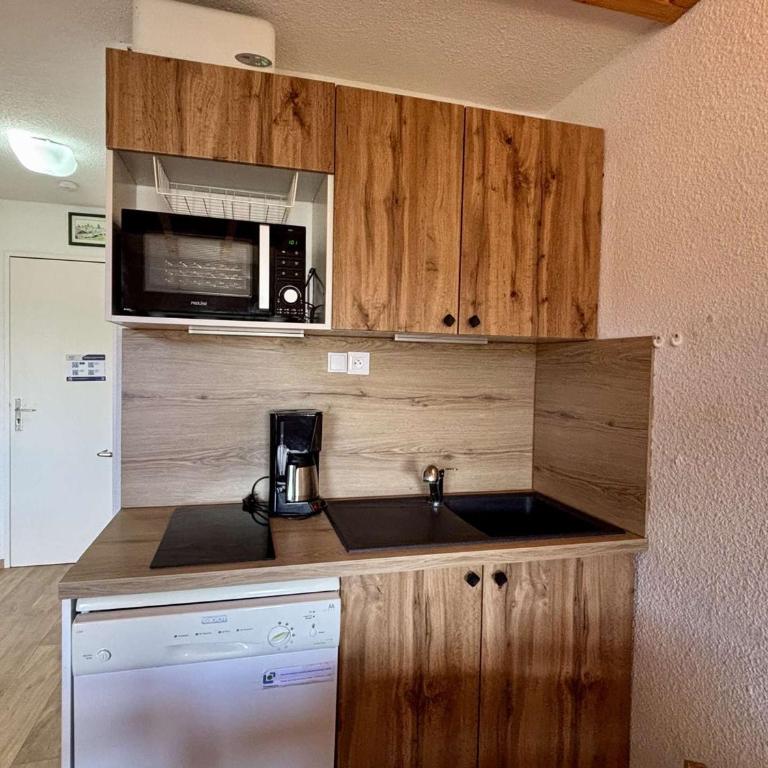 Charmant 2 pièces/mezzanine 6 pers. à L'Alpe d'Huez - FR-1-405-163 - Appartement (7 Adultes) - 6