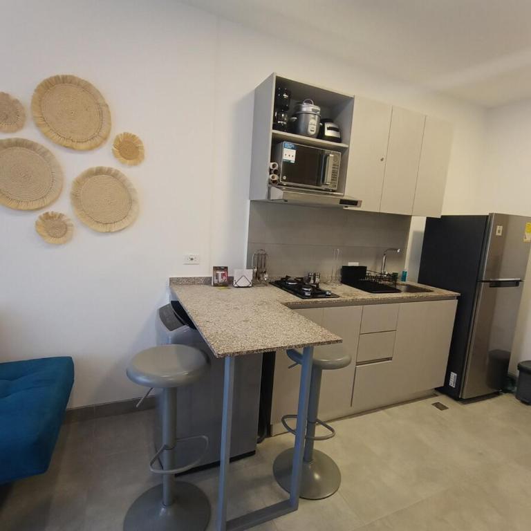 Loft moderno con vista al mar y a la sierra, playa a 2 min y 4 piscinas para disfrutar en tu estadía - One-Bedroom Apartment - 11
