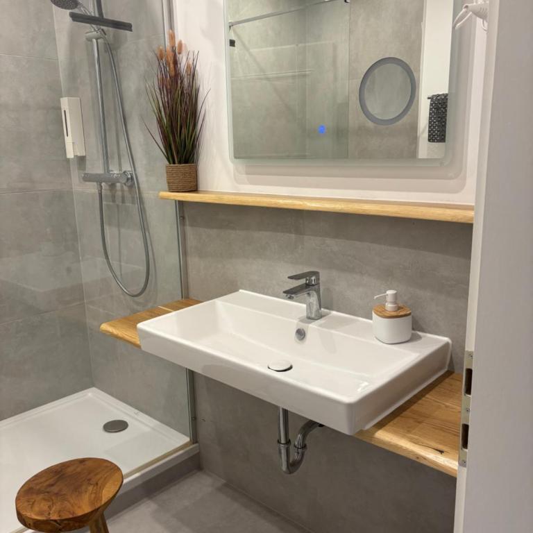 Ferienwohnung Julia - Ruhelage mit Panoramablick - Appartamento con 1 Camera da Letto - 17