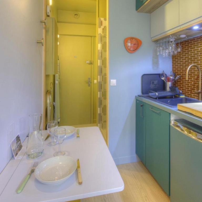 Sublime studio avec accès direct à la plage - Apartment mit 2 Schlafzimmern - 16