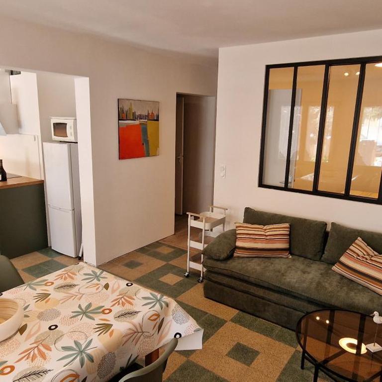Frisch renovierte klimatisierte Ferienwohnung - nur 100 m vom Strand entfernt - Appartement Familial 2 Chambres - 2