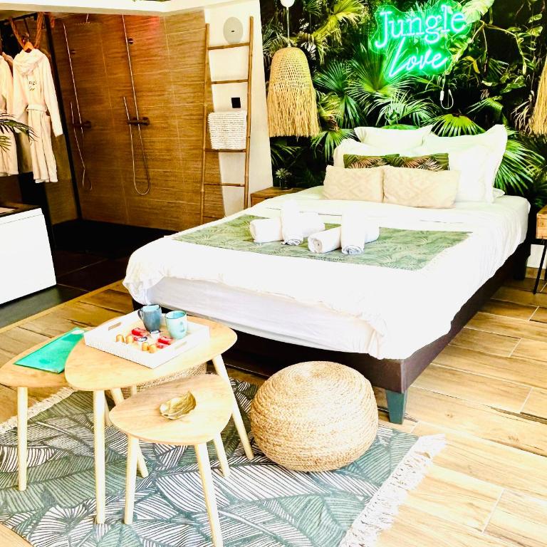 Jungle Love Loveroom avec Balnéo à 10 min de Disneyland Paris - Apartamento de 1 dormitorio - 22