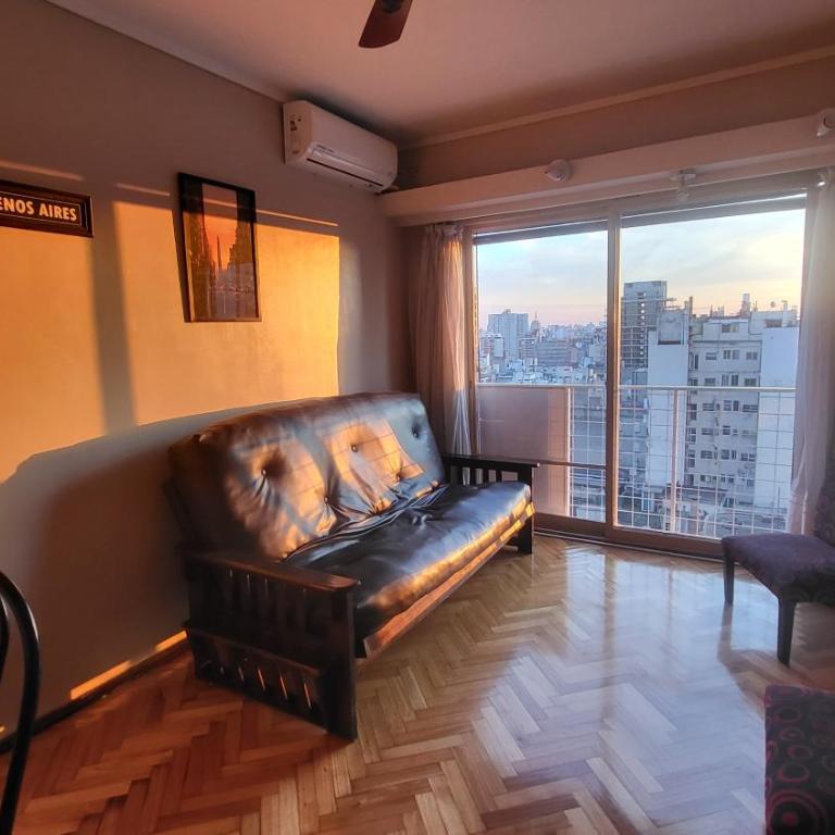 Gran vista Congreso, departamento 2 ambientes - One-Bedroom Apartment with City View - 3