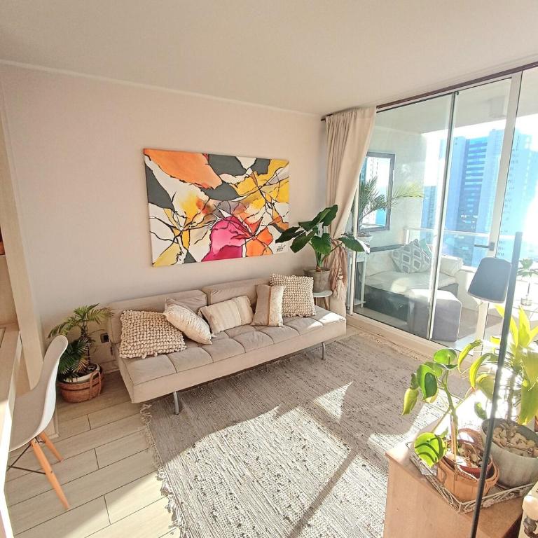 Reñaca increible vista al mar - One-Bedroom Apartment - 4