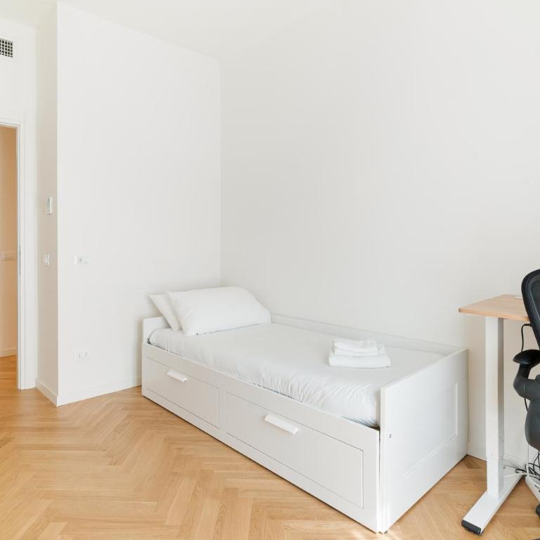 Porta Venezia - Castaldi - Repubblica Trilocale di Lusso - Appartamento con 2 Camere da Letto - 14