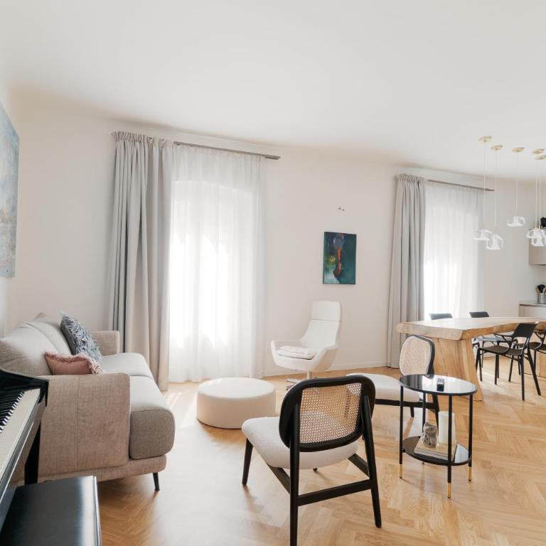 Porta Venezia - Castaldi - Repubblica Trilocale di Lusso - Appartamento con 2 Camere da Letto - 5