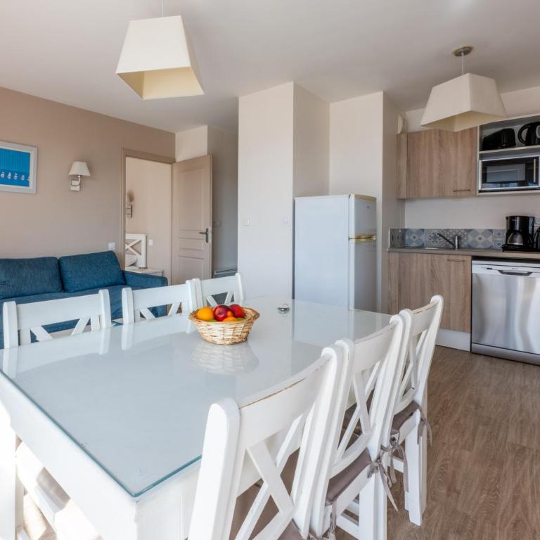 Résidence Odalys De La Plage - Apartment mit 2 Schlafzimmern (6 Erwachsene) mit Meerblick - 16