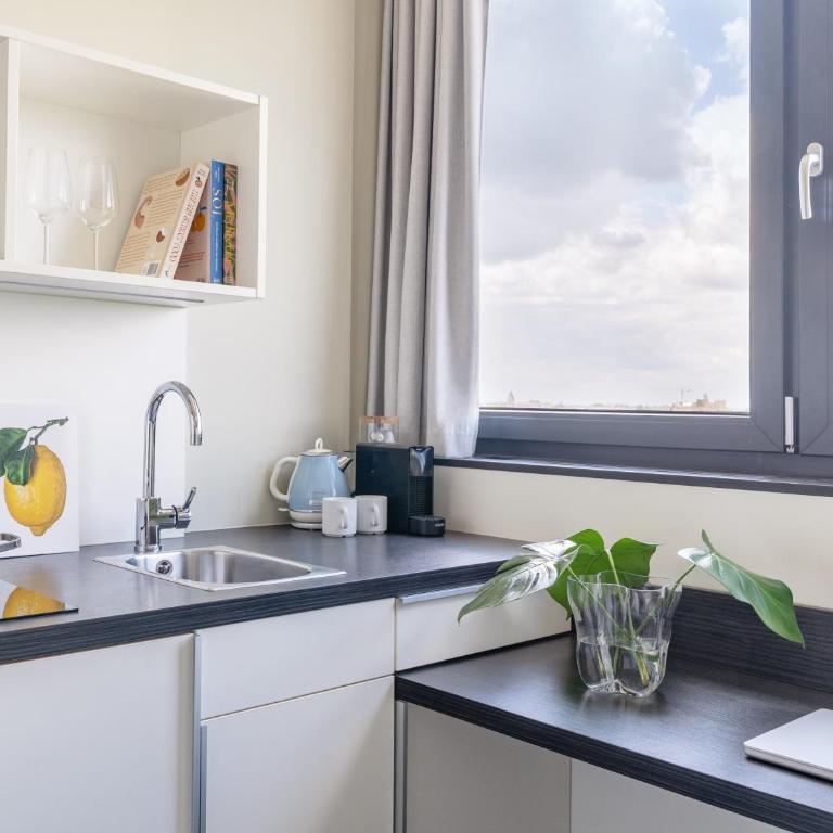 Numa Munich Viktoria - Standard Studio mit Küchenzeile und Einzelbett - 6