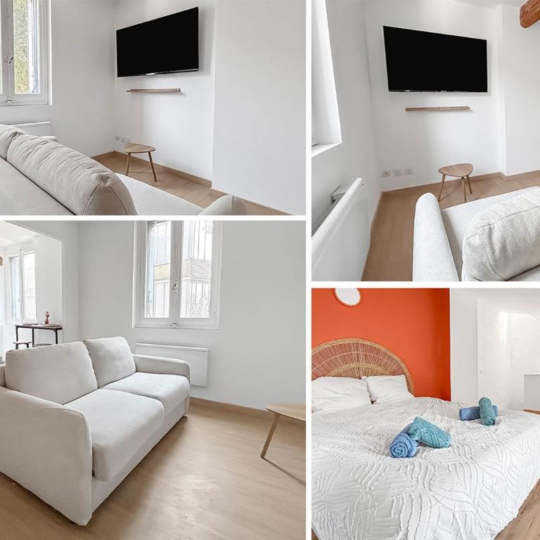 Duplex 39 m2 centre Perpignan Wi Fi haut débit - One-Bedroom Apartment - 15