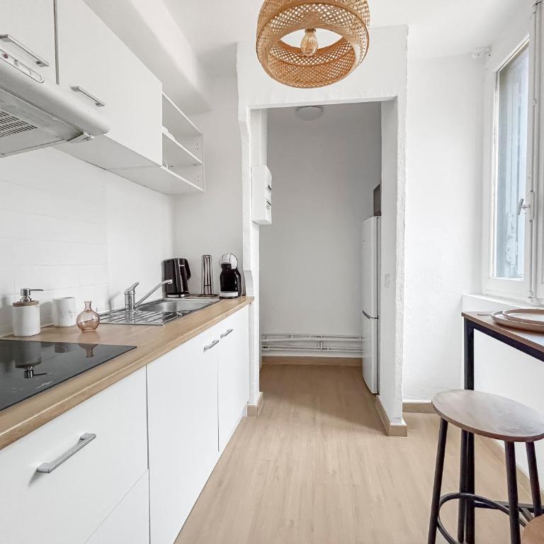 Duplex 39 m2 centre Perpignan Wi Fi haut débit - One-Bedroom Apartment - 11