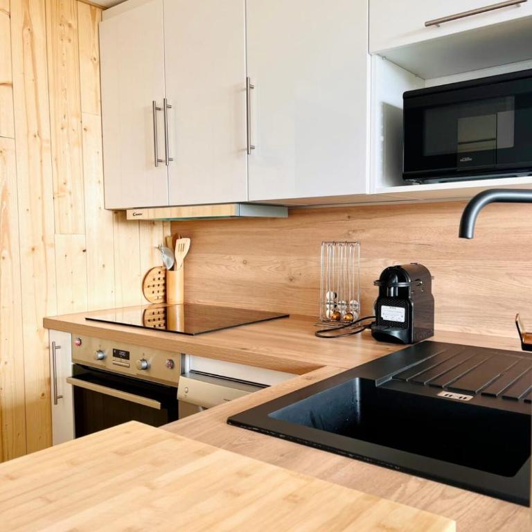 "LE COSY" très calme vue mer place de parking - Appartement - 6