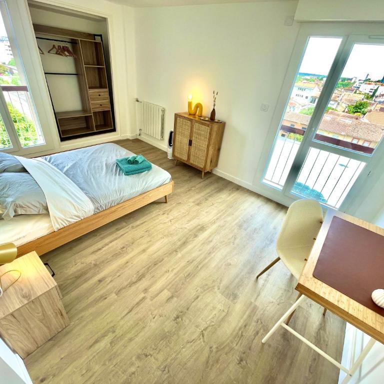 " Le Perchoir Bonnefoy " Vue - Wifi - TV - Appartamento con 2 Camere da Letto e Vista Città - 14