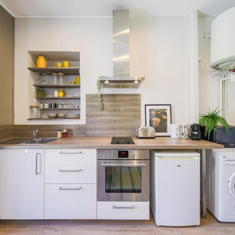 T2 cosy, calme, cœur de Grenoble - One-Bedroom Apartment - 7