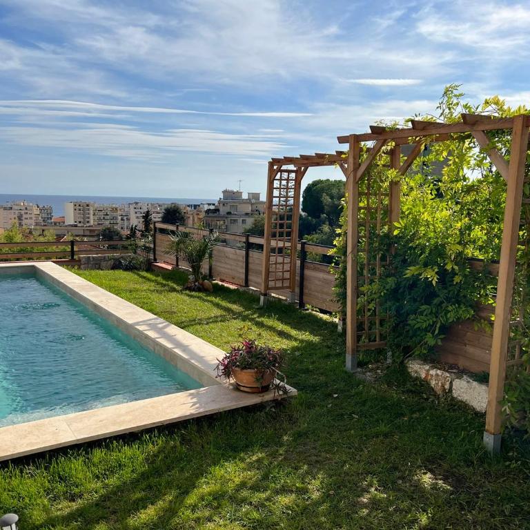 Villa moderne pour 8 personnes - Vue sur Nice ! - Villa 1 Chambre - 7