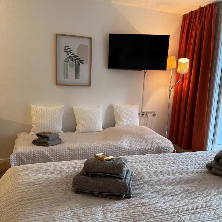 FeWo Pool, Sauna, Wellness, Gartenterrasse ENGELMEER - Apartment mit 1 Schlafzimmer - 9