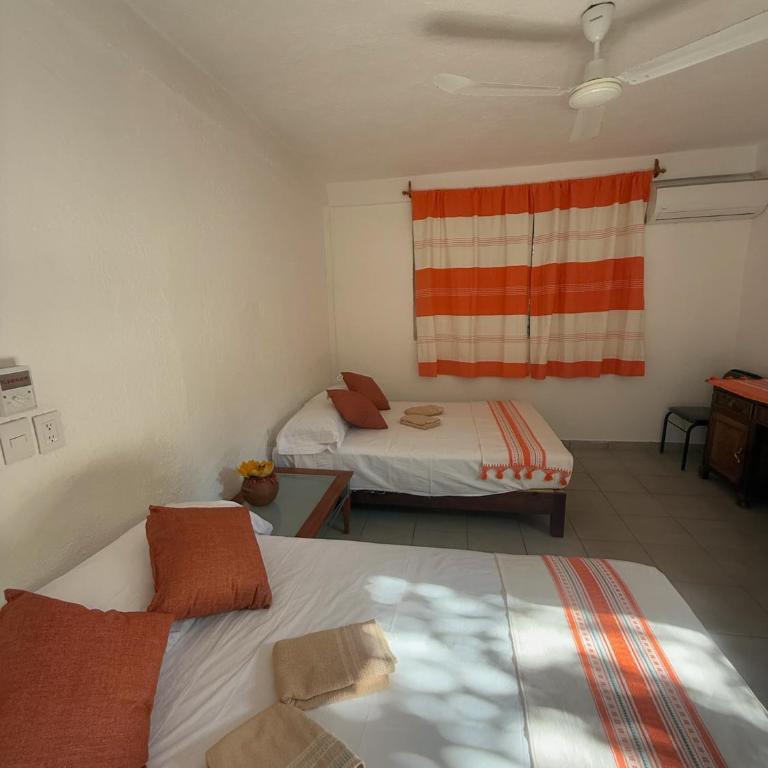 Casa Icaco - Habitación Doble - 2 camas - 6