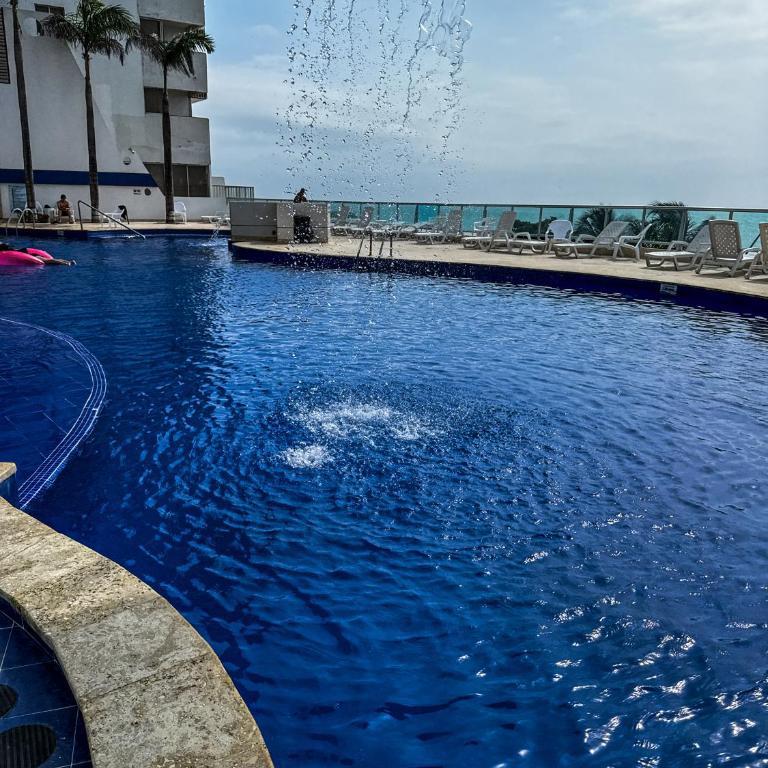 Piso 30 vista al mar, Palmetto 1 Bocagrande - Two-Bedroom Apartment - 2