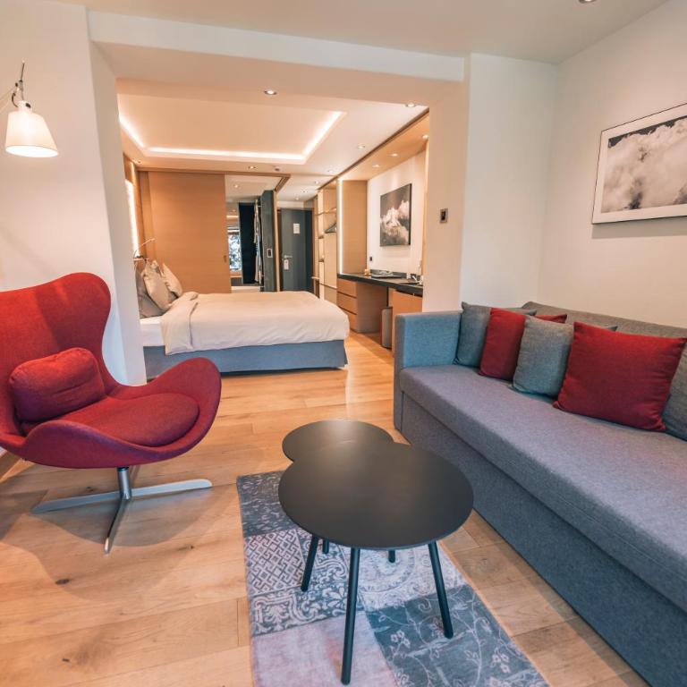 Hotel Eden Wellness - Deluxe Doppelzimmer mit Blick auf das Matterhorn - 7