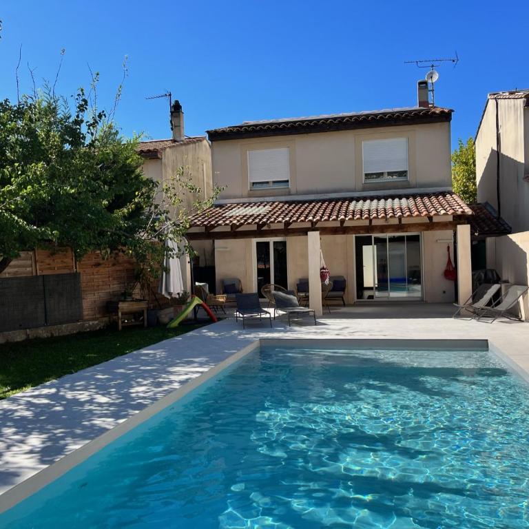 Très belle villa avec piscine privative chauffée - Villa mit 3 Schlafzimmern - 2