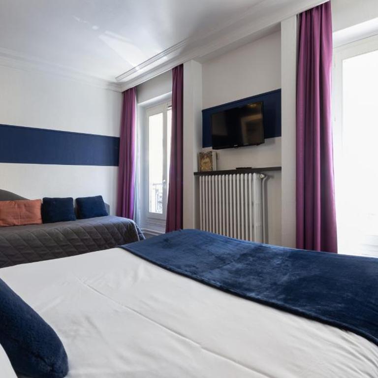 Accueil Hôtel Paris Pigalle Montmartre - Hôtel rénové - Chambre Double Deluxe - 2