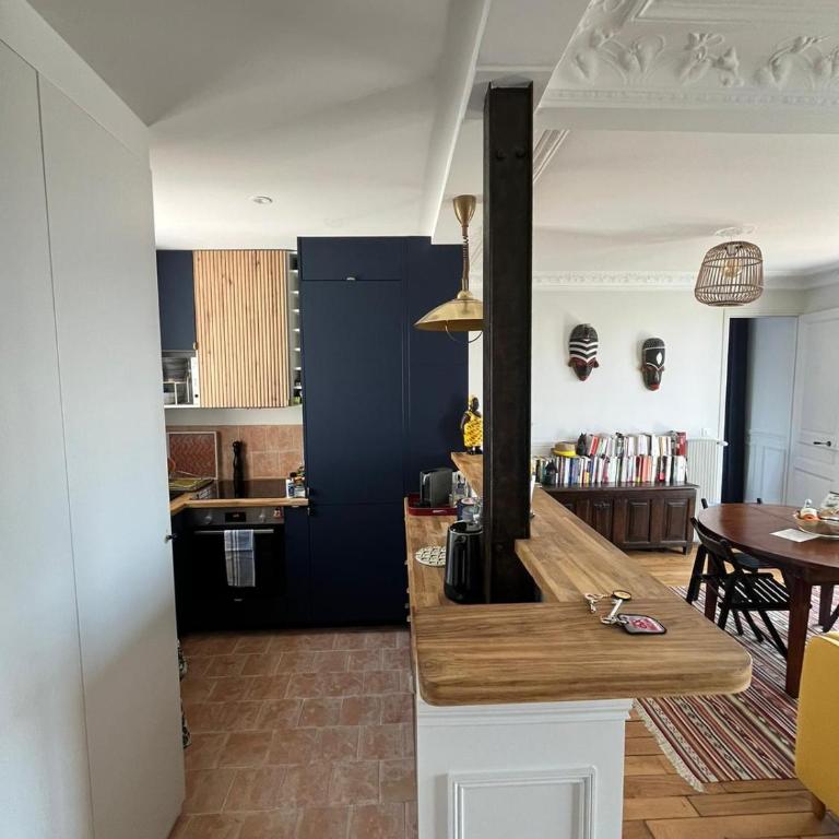 Appartement 8 personnes - terrasse sur espaces verts - vue Tour Eiffel - Appartement 3 Chambres avec Vue - 3