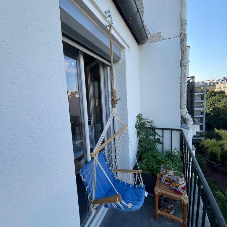 Appartement 8 personnes - terrasse sur espaces verts - vue Tour Eiffel - Appartement 3 Chambres avec Vue - 11