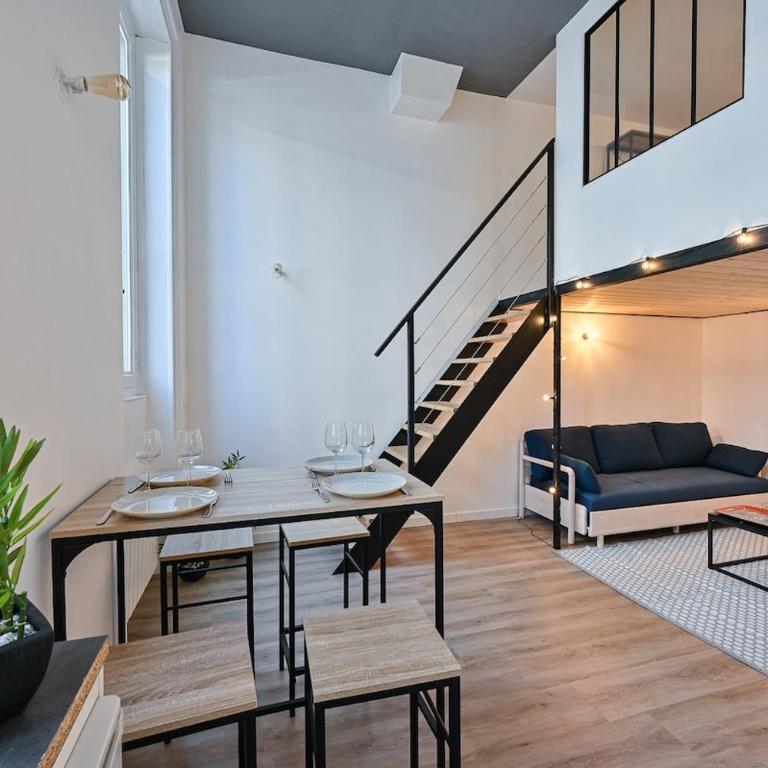 Duplex,centre Croix Rousse avec parking - Appartement 1 Chambre - 27