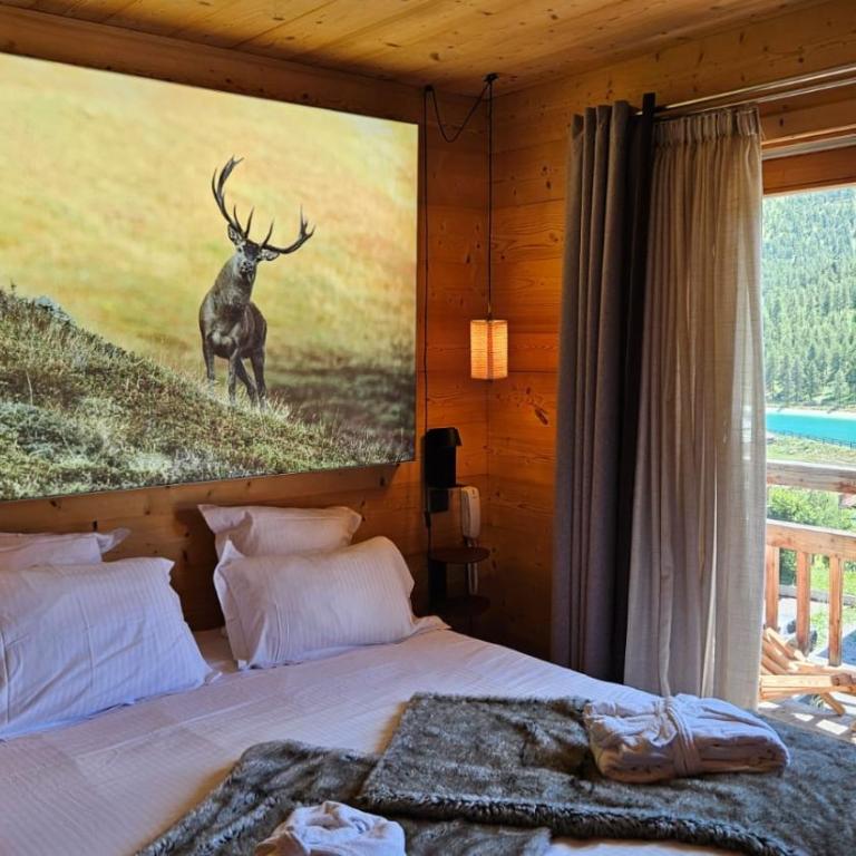 Le Chalet Blanc Hôtel & Spa - Chambre Double Classique avec Balcon - 2