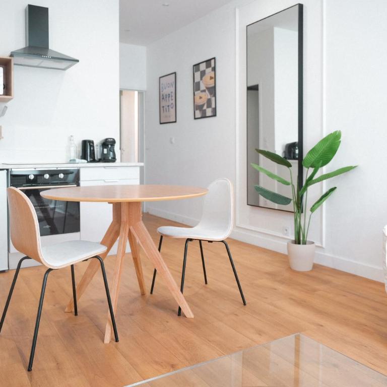 Joli studio chaleureux centre ville Angers - 2 personnes - Studio Deluxe - 1
