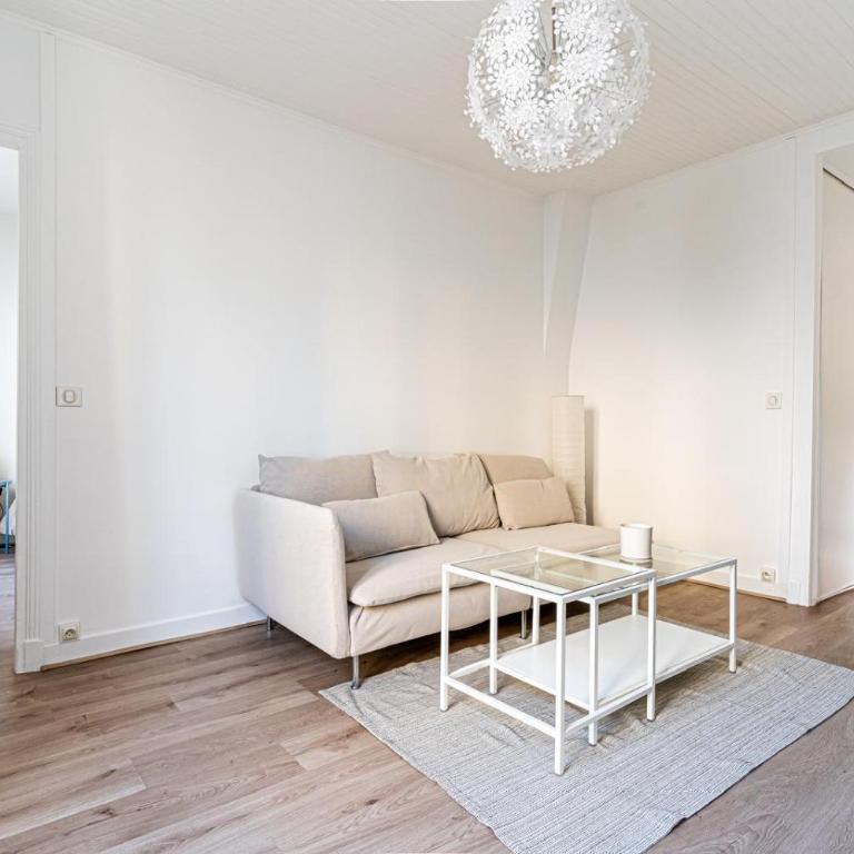 Stylish Getaway in Boulogne I Quick Paris Access - Appartamento Deluxe con 1 Camera da Letto - 6