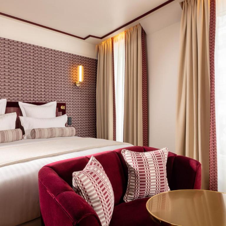Hôtel Filigrane & Spa - Chambre Double de Luxe avec Balcon et Accès au Spa - 3