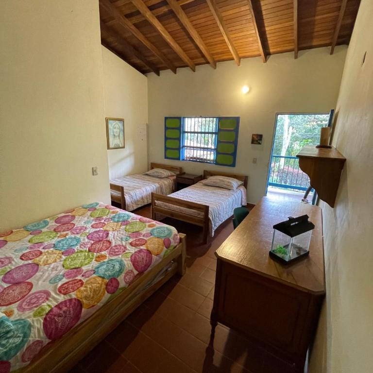 Kampanario - Casa Hotel Jericó - Habitación Cuádruple Estándar - 1